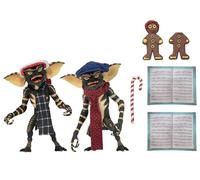 NECA Gremlins - Figuras de acción coleccionables a escala de 2 a 7 pulgadas, 2 unidades - Christmas Carol Winter Scene One