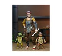 Grammy April with Baby Yi & Moja Scale Action Figure 18 cm Teenage Mutant Ninja