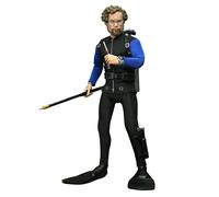 NECA Jaws Matt Hooper - Figura de acción con diseño de tiburón Blanco Azul Impreso, 100% plástico, en Caja de Regalo