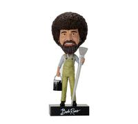 Neca la alegra de pintar 7 """" Bob Ross Head Kinker Bobblehead
