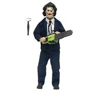 NECA Leatherface Pretty Woman Mask 50th Anniversary Clothed Action Figura 20 cm The Texas Chain
