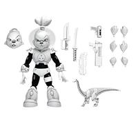 NECA Figura de acción a escala Space Usagi Yojimbo Blanco y Negro 18 cm
