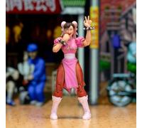 NECA Street Fighter II Ultra The Final Challengers, Chun-Li (rosa) Figura de acción, 15 cm