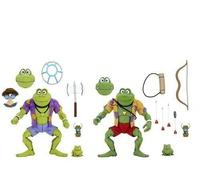 NECA Teenage Mutant Ninja Tortugas Tmnt Nickelodeon Rasputin & Genghis 2-Pack