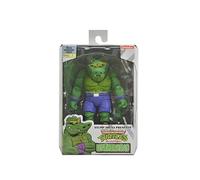 NECA Teenage Mutant Ninja Turtles Archie Comics Stump Wrestling Leatherhead Figura de acción a escala de 7 pulgadas