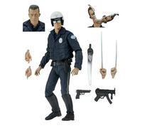 NECA Terminator 2 51914 Ultimate T-1000 Figura de policía de Motocicleta, 17,8 cm