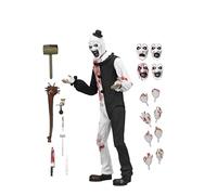 NECA Terrifier 2 Ultimate Art the Clown (Blood Splattered) Figura de acción a escala de 7 pulgadas