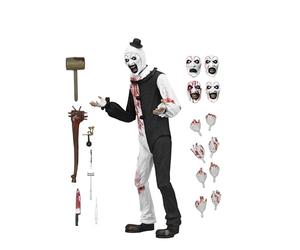 NECA Terrifier 2 Ultimate Art the Clown (Blood Splattered) Figura de acción a escala de 7 pulgadas