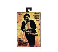 NECA - Texas Chainsaw Massacre, figura de acción a escala de 7 pulgadas, cara de piel de mujer bonita del 50 aniversario