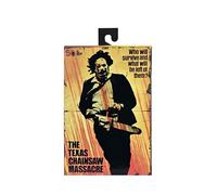 NECA - Texas Chainsaw Massacre, figura de acción a escala de 7 pulgadas, cara de piel de mujer bonita del 50 aniversario