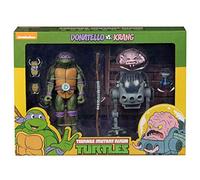 NECA TMNT - Figura de acción - Donatello VS Krang - 18 cm