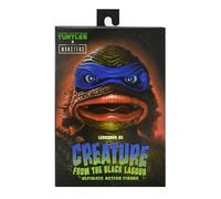 NECA TMNT LEONARDO Como La Criatura De La Laguna Negra Figura De 7" En Stock