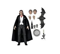 NECA Universal Monsters Ultimate Drácula - Figura de acción (plástico), Color Blanco