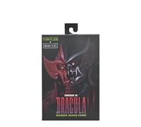 NECA Universal Monsters x Teenage Mutant Ninja Turtles - Figura de Shredder como Drácula, figura carmesía a escala de 17,8 cm