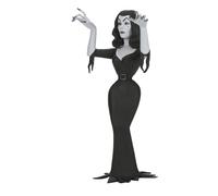 Neca vampira silver screen edition scale action fig. 15 cm vampira too