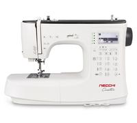 Necchi Creator C360 Máquina de coser electrónica con mesa extensible y prensatelas overlock