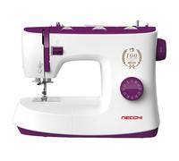 Necchi K132 Máquina de coser mecánica con prensatelas overlock y 5 años de garantía