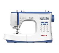 Necchi NC-103D Máquina de Coser, Interior de fundición a presión de Aluminio, Carcasa de ABS, Turquesa, Regular