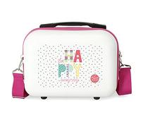 Neceser ABS Movom Be Happy, Multicolor, 29x21x15 cm