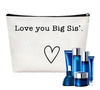 Neceser Best Sister Ever, Neceser De Viaje Best Sister Ever | Best Sister Ever Organizador de artículos de tocador Regalos para hermanas - Bolso portátil de la higiene de los artículos de Usefulbeauty