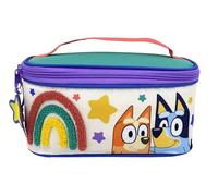 CYPBRANDS CyP Brands-Bluey, Neceser, Bolsa de Aseo, Complementos, Preescolar, Multicolor, Rainbow, Producto Oficial