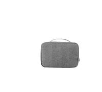 Neceser Bolsa de Aseo Colgante Viaje, Bolsa Almacenamiento cosméticos a Prueba Agua, Lavado Belleza for baño, Accesorios, separada en seco y húmedo(Gray Style 1)