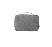 Neceser Colgante de Viaje, Bolsa Almacenamiento cosméticos a Prueba Agua, Lavado Belleza for baño, Accesorio, Toalla, separada en seco y húmedo para Todos(Gray Style 1)