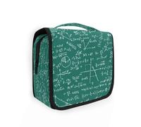Neceser colgante de viaje, educación, matemáticas, para mujeres, hombres, niñas, matemáticas, impermeable, organizador de cosméticos, bolsa organizadora para artículos esenciales de viaje, multicolor,
