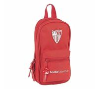 Neceser con 4 Estuches de Sevilla FC Corporativa, 120x50x230mm