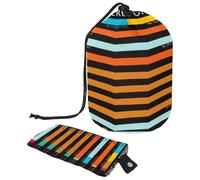 Neceser con cordón, Atmospheres of The Planets, bolsa de aseo con forma de barril, bolsa organizadora de maquillaje de viaje + bolsa pequeña, multicolor, 9.9x6.9in/25.2x17.6cm;6x3.5in/15.2x8.8cm,