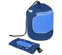 Neceser con cordón, bolsa de aseo con forma de barril de luciérnaga azul, bolsa organizadora de maquillaje de viaje + bolsa pequeña, multicolor, 9.9x6.9in/25.2x17.6cm;6x3.5in/15.2x8.8cm, Neceser