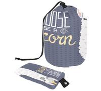 Neceser con cordón, diseño de alpaca I Choose to Be a Unicornio, bolsa de aseo con forma de barril, bolsa organizadora de maquillaje de viaje + bolsa pequeña, multicolor,