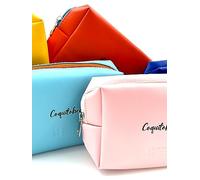 Neceser COQUITOBEAUTY Unisex-Adulto-Infantil-versatil,Ideal para Viajes, Playa, Cinco Colores a Elegir Estuche de Aseo de Mano excelente, Impermeable al Agua, Bonito diseño Tacto Muy Suave