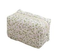 Neceser De 2 Piezas, Estampado Floral Pastoral, Neceser Portátil, Neceser De Belleza Femenina, Almacenaje para Viajes De Negocios Y Vacaciones.