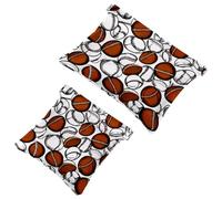 Neceser de bolsillo para cosméticos, con parte superior apretable, color verde azulado, blanco, patrón geométrico de mosaico, impermeable, bolsa de maquillaje de viaje para bolso, mini bolsa de