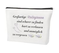 Neceser de cosméticos, regalo de despedida para colegas, regalos de amigo invisible, bolsa de maquillaje, regalo de despedida para colegas, cambio de trabajo, bolsa de cosméticos, bolsa de maquillaje