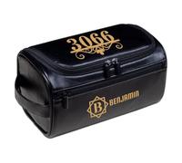 Neceser de cuero grabado para hombres, kit de afeitado de viaje personalizado, kit de Dopp personalizado para marido, papá, padrinos de boda, cumpleaños, Navidad, regalos del día del padre