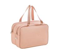 Neceser De Doble Capa, Poliéster For El Hogar, Asas Dobles, Cierre Cremallera, Adecuado For Viajar(Color2,15x21x31cm)