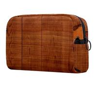 Neceser de guitarra musical para mujer, neceser de viaje, bolsa organizadora de maquillaje con cremallera, multicolor, 18.5x7.5x13cm/7.3x3x5.1in, Neceser