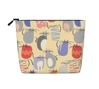 Neceser de Maquillaje de cáñamo sintético Relax, Viaje para, Neceser para Mujeres y niñas.