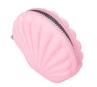 Neceser De Maquillaje | Diseño Concha Organizador Con Abertura Extra Ancha,Neceser Cosmético Con Abertura Extra Ancha - Para Organizar Joyas Tarjetas Efectivo Espejo Y Artículos De Aseo Para Mujer Y N