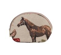 Neceser de maquillaje y art culos de aseo Signare Tapestry para mujer con dise o de caballo (COSM-HOR)
