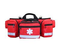 Neceser de primeros auxilios - 59 x 19 cm de primeros auxilios de gran variedad de usos | vacía ligera para almacenamiento de medicamentos con múltiples compartimentos, para equipo