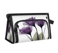 Neceser de viaje con diseño de flores de esperanza para mujeres, hombres, niñas, niños, flores, multifuncional, bolsa de maquillaje, organizador de cosméticos, bolsa de ducha, color, M, Organizador de