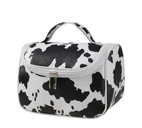 Neceser de Viaje con Estampado de, Organizador Impermeable, Estuche de Maquillaje portátil para champú, artículos de tocador, Cuidado de la Piel, de Gancho de privacidad, Refer to