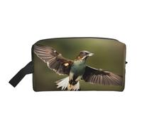 Neceser de viaje con estampado salvaje de caza, bolsa de maquillaje, bolsa de cosméticos, bolsa colgante para mujeres y hombres, gimnasio diario