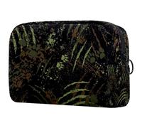 Neceser de viaje con garras y huellas de tigre para mujer, bolsa organizadora de maquillaje grande con cremallera, multicolor, 18.5x7.5x13cm/7.3x3x5.1in, Neceser