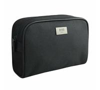 Neceser de viaje Hugo Boss para hombre, color gris elegante, tamaño 23 x 8 x 14 cm, diseño compacto y funcional para accesorios personales
