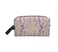 Neceser de Viaje Kawaii Toile De Jouy Rojo y Blanco for Mujer, Organizador de Maquillaje y cosméticos, Kit de Belleza(Color 21)