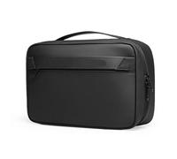 Neceser De Viaje Neceser de Viaje for Hombre, Negocios, separación en seco y húmedo, Bolsa baño for Fitness, Almacenamiento Maquillaje Impermeable, Lavado(Black)